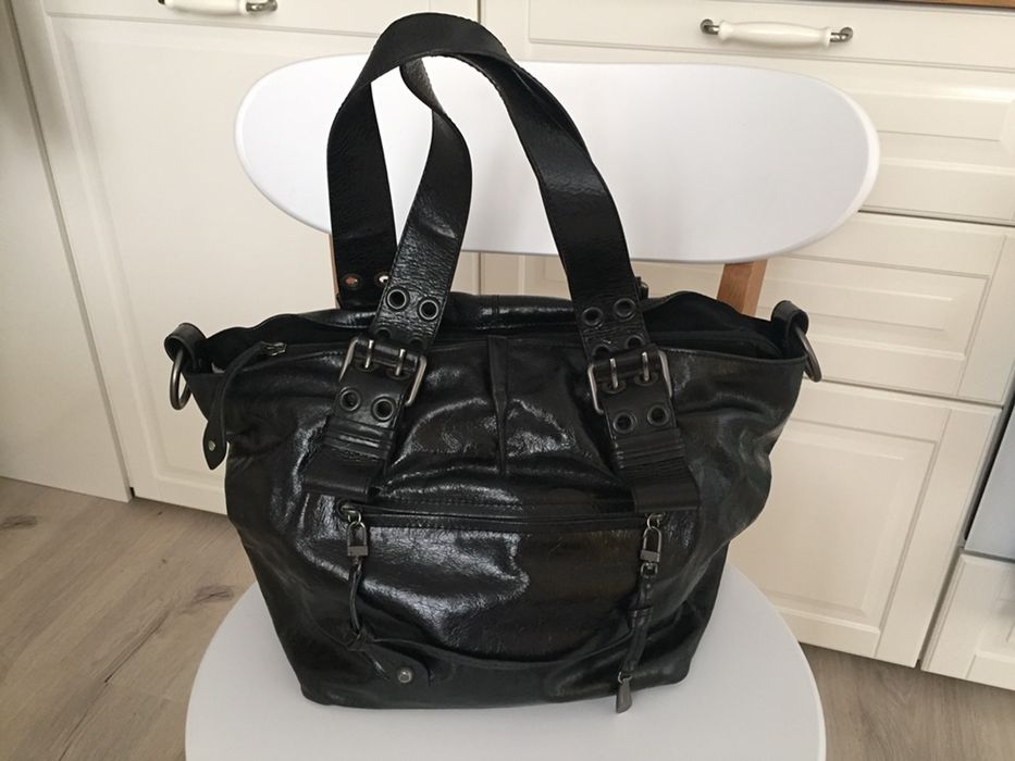 Сумка кожаная FRANCESCO BIASIA оригинал.