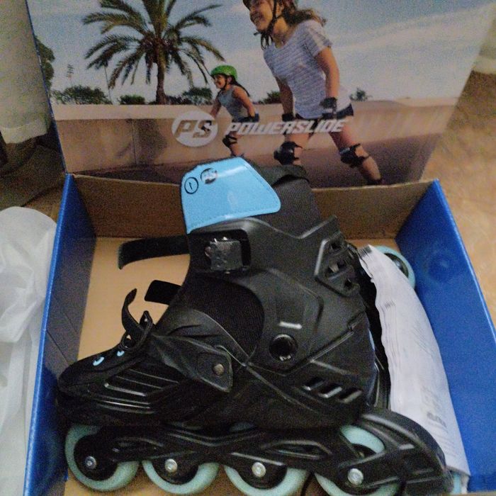 Дитячі роликові ковзани(р.39-42) Powerslide Khaan Junior LTD.