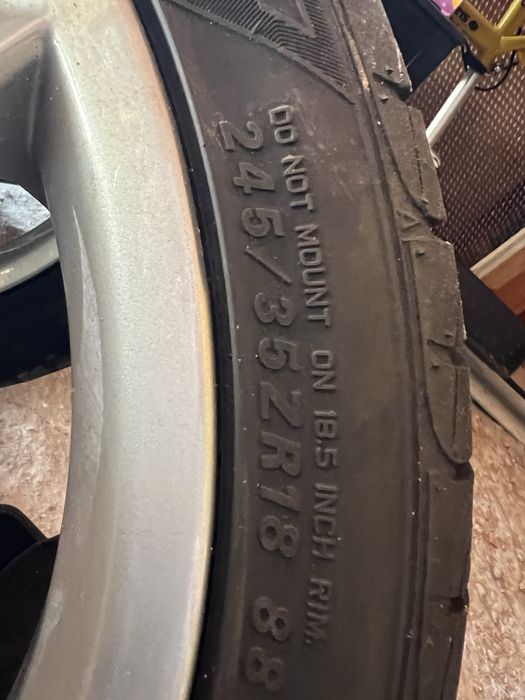 Jantes BMW 18 + pneus