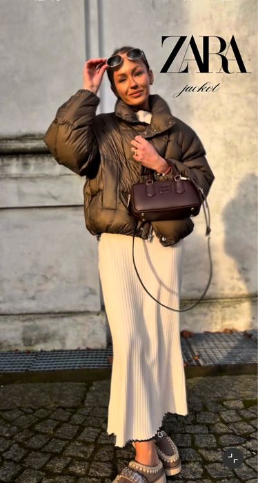 Куртка пуфер Zara