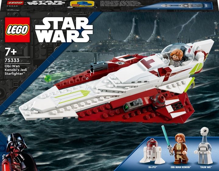 Конструктор LEGO Star Wars Джедайський винищувач Обі-Вана Кенобі 282 деталі (75333)