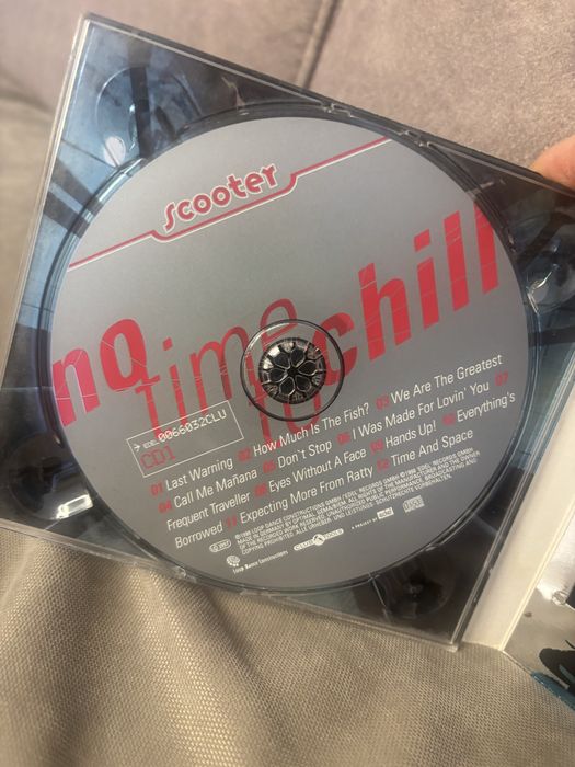Oryginalne plyty, limitowane Scooter No time to chill