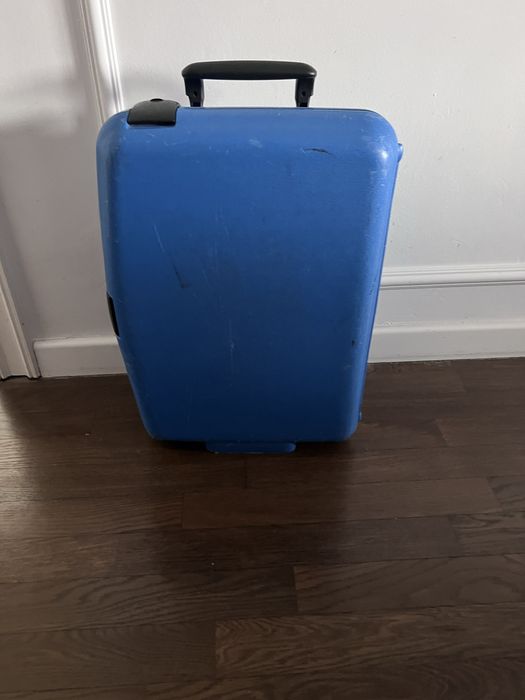 Walizka kabinowa Samsonite niebieska