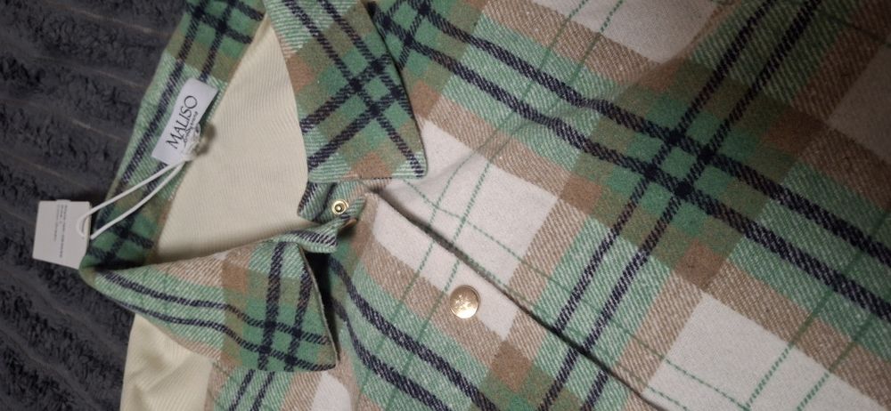 Нова байкова ( тепла) рубашка в клітинку