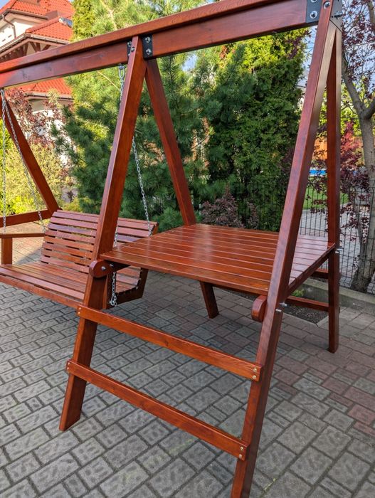 Huśtawka ogrodowa solidna