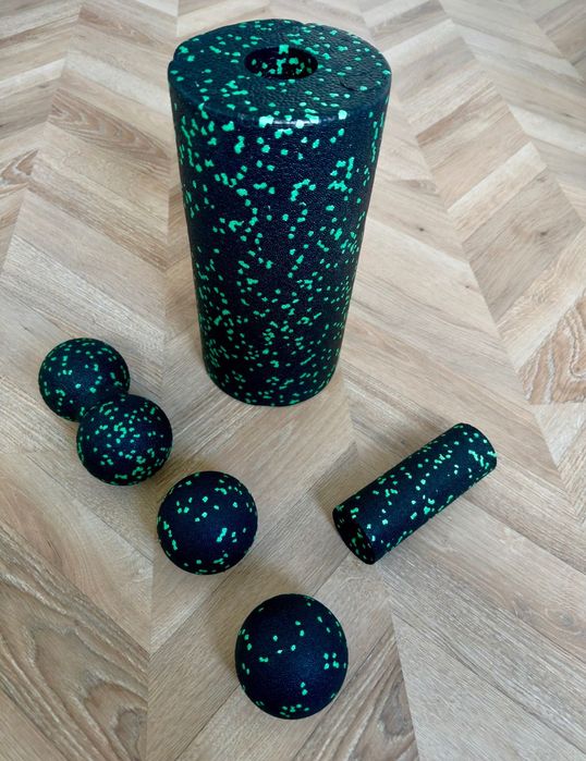 Zestaw Rollerów do Masażu 5w1 – Wałki, Duoball i Piłki EPP | nowy