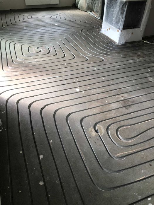 Frezowanie pod ogrzewanie podłogowe / usługa / wynajem