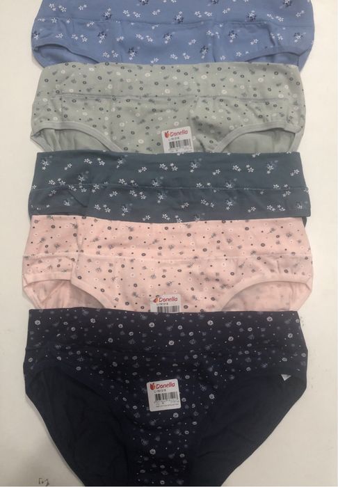 Трусики женские М/L/XL  Котон  Широкий пояс Donella Туреччина