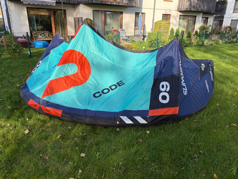 Kite Slingshot Code 9m V2 2026 - Jak nowy - Latawiec