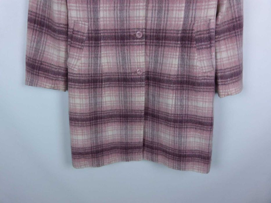 Hennes płaszcz jesionka krata / 34 - S