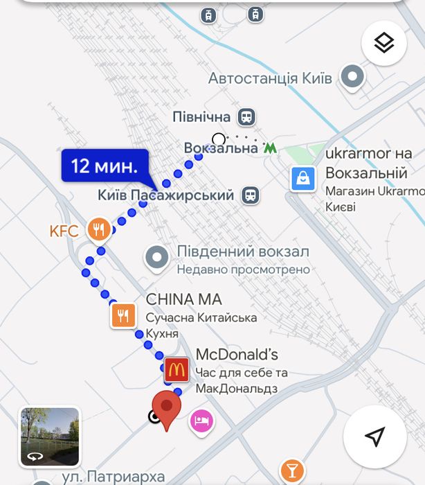 Здам кімнату метро Вокзальна для дівчини.