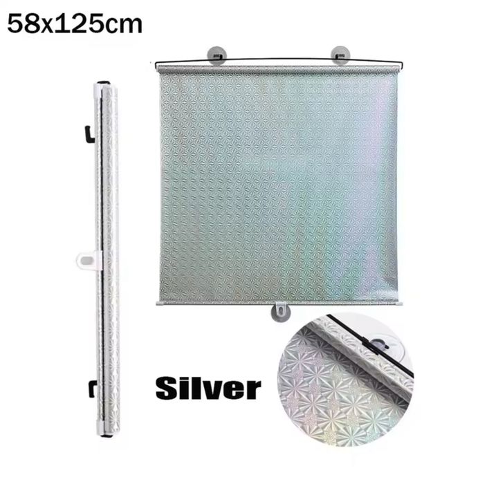 Ролікові жалюзі на присосці, сонцезахисні