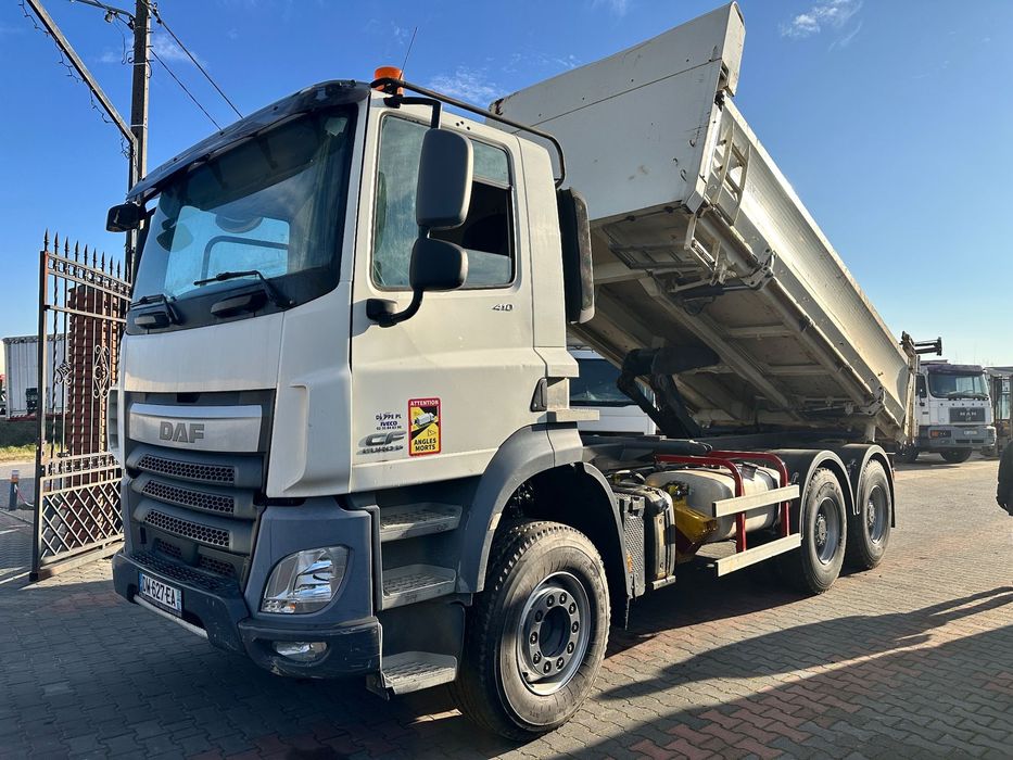 DAF CF 410 Euro 6 6x4 Wywrotka 5,20 m + BORDMATIC Klapo-drzwi