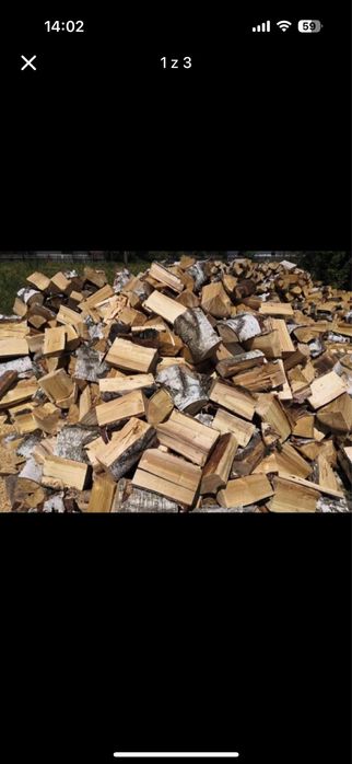 Drewno kominkowo opalowe