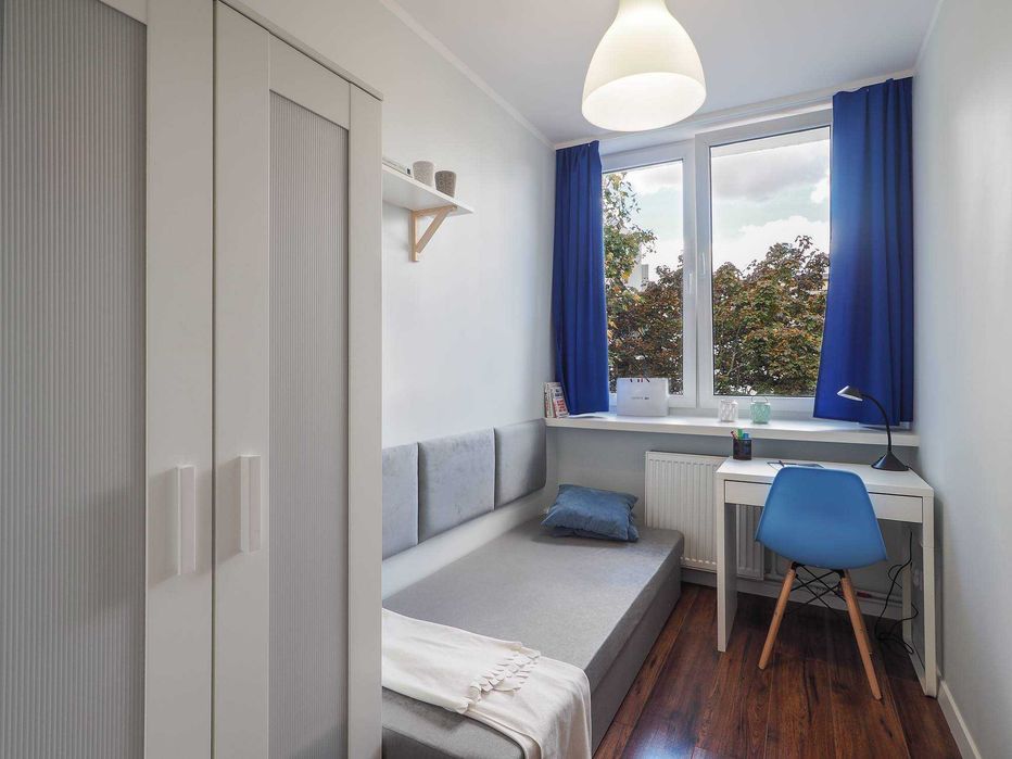Komfortowy pokoj 1-os. ul. Laskowa 4 / WOLA / 1409