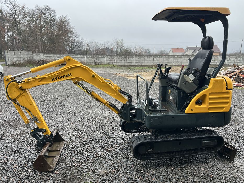міні ескаватор hyundai robex 16 9