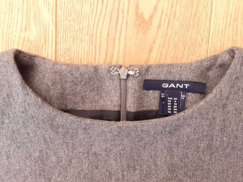 Szara sukienka GANT (rozm. S/36)