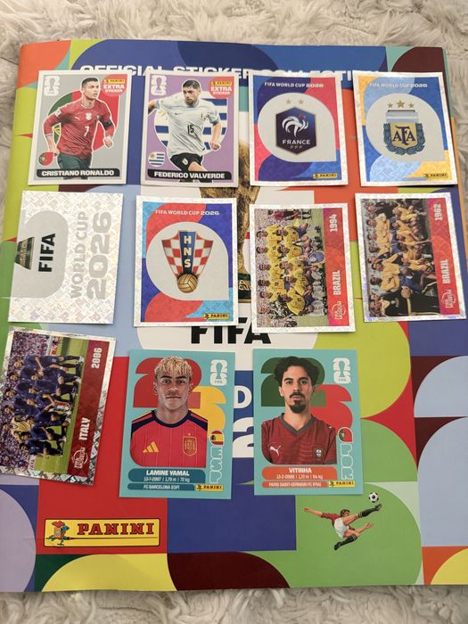 Cromos Panini Raros