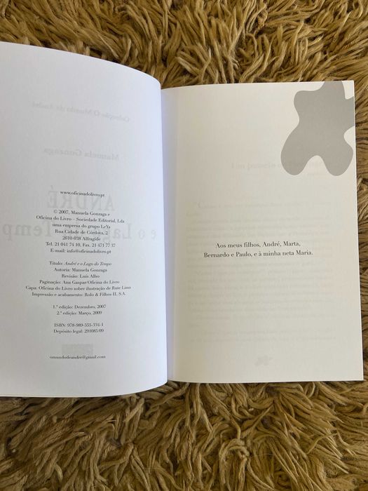 André e o Lago do Tempo - Manuela Gonzaga