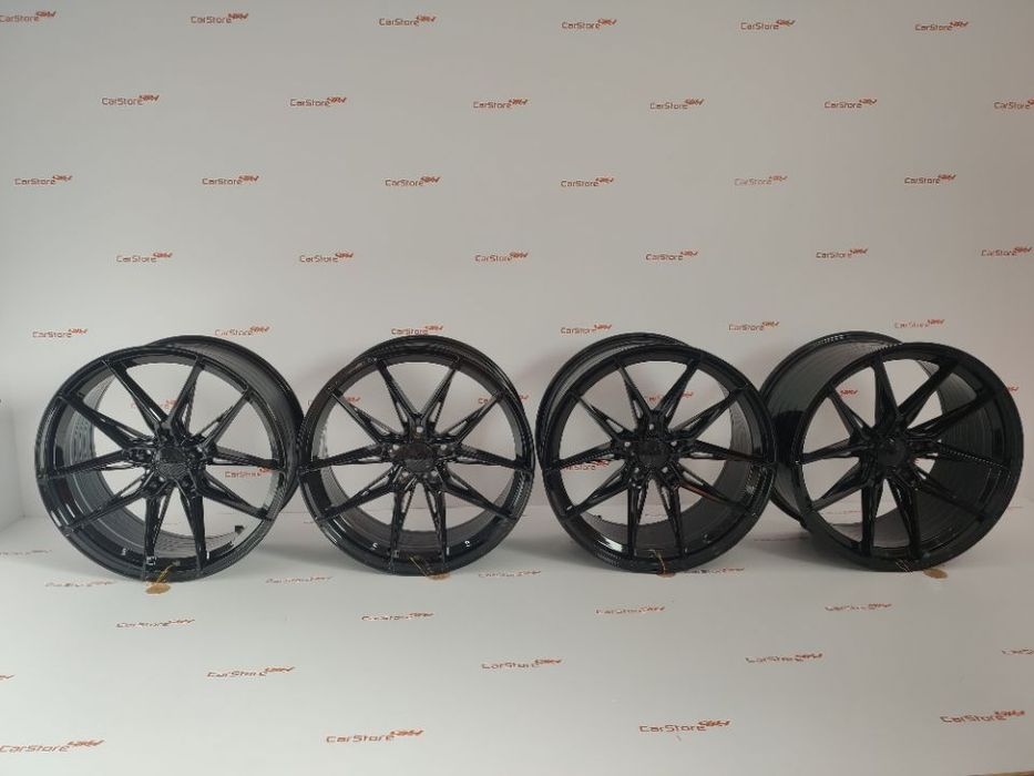 Jantes Haxer HX036 19 x 8.5 ET33 + 9.5 et 40 5x120 72.6 Preto Brilhant