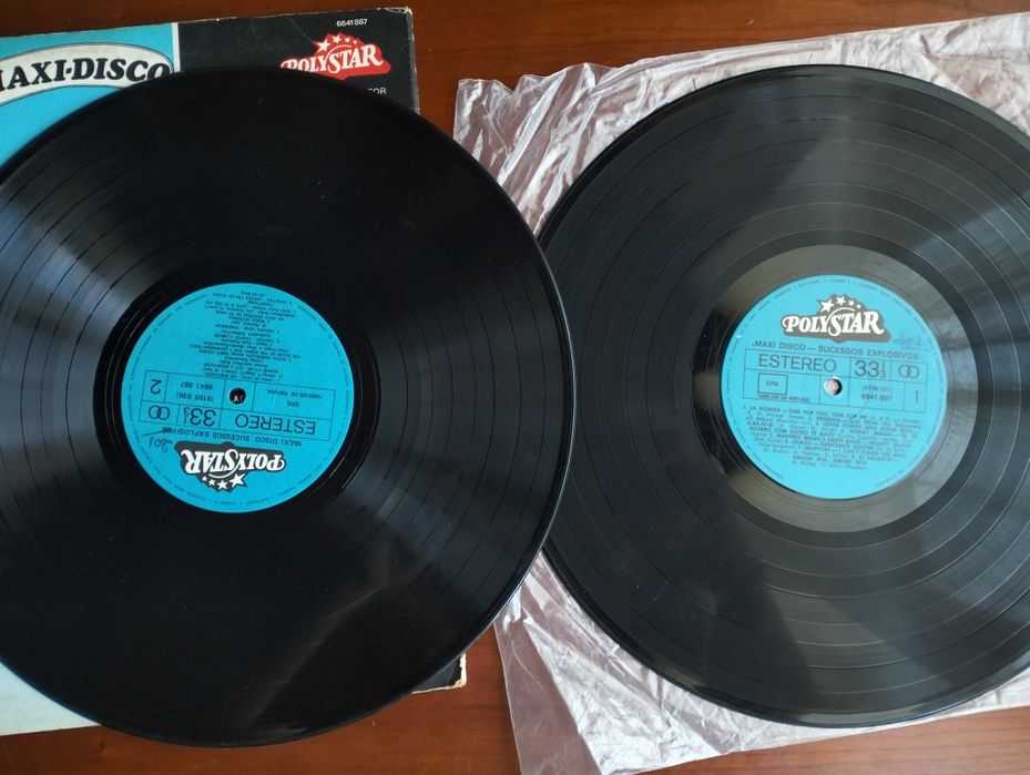 Disco de vinil LP duplo 30 Sucessos Explosivos