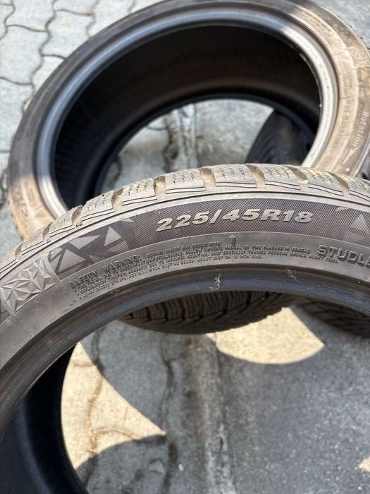 4 Pneus 225/45R18 Nexen Winguard Sport 2 (WU7) M+S