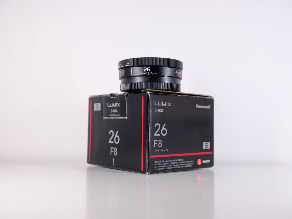 Panasonic LUMIX S 26mm F8 новий + гарантія / без передоплат