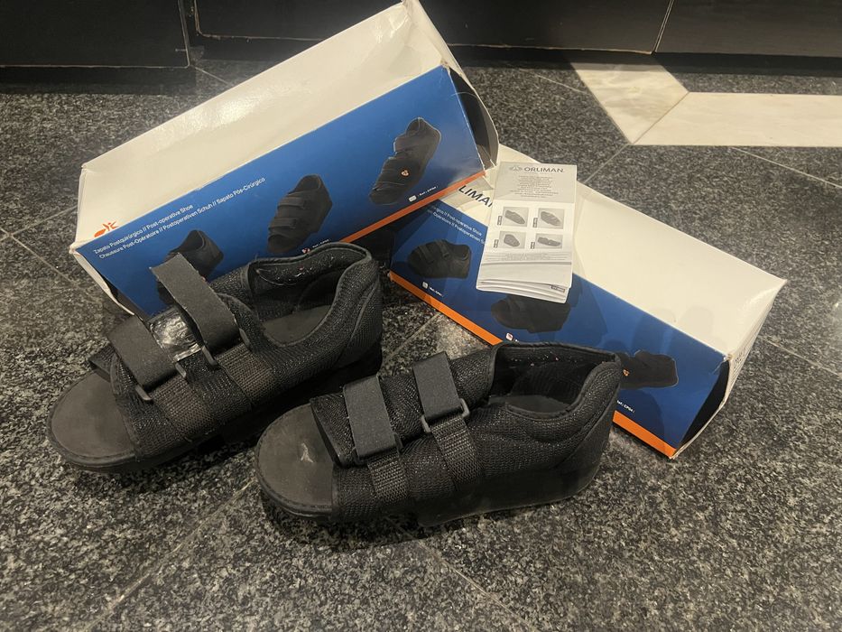 Sapatos pos cirurgicos tamanho 39/40
