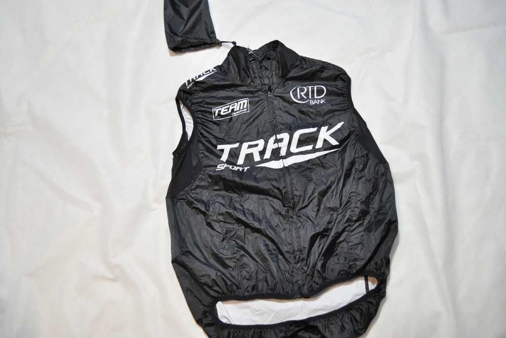 CRIVIT L męska kamizelka rowerowa odblaskowa przeciwwietrzna i13v