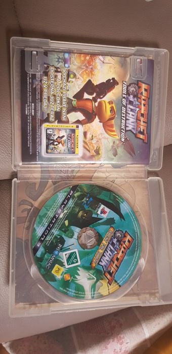 PC,,Ratchet & Clank - quest for booty" - płyta DVD