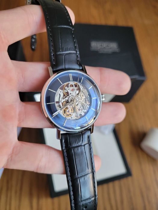 Zegarek EPOS Skeleton 3437, Nowy!