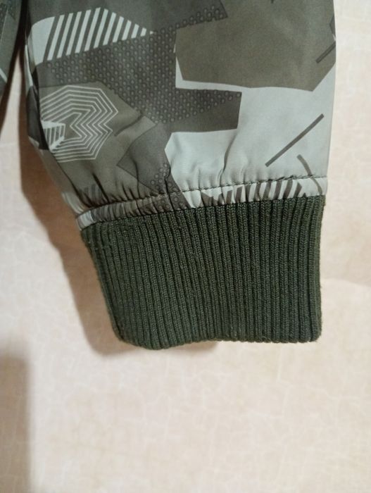 Дитячий бомбер Orchestra камуфляж з шерпою 140 см (10 років)