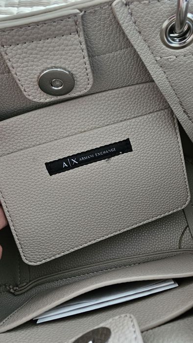Bolsa Armani beje