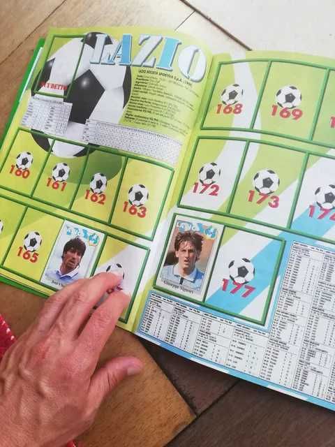 Caderneta futebol italiano 1995