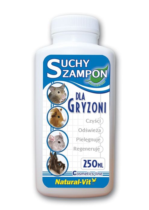 Suchy szampon dla gryzoni 250 ml