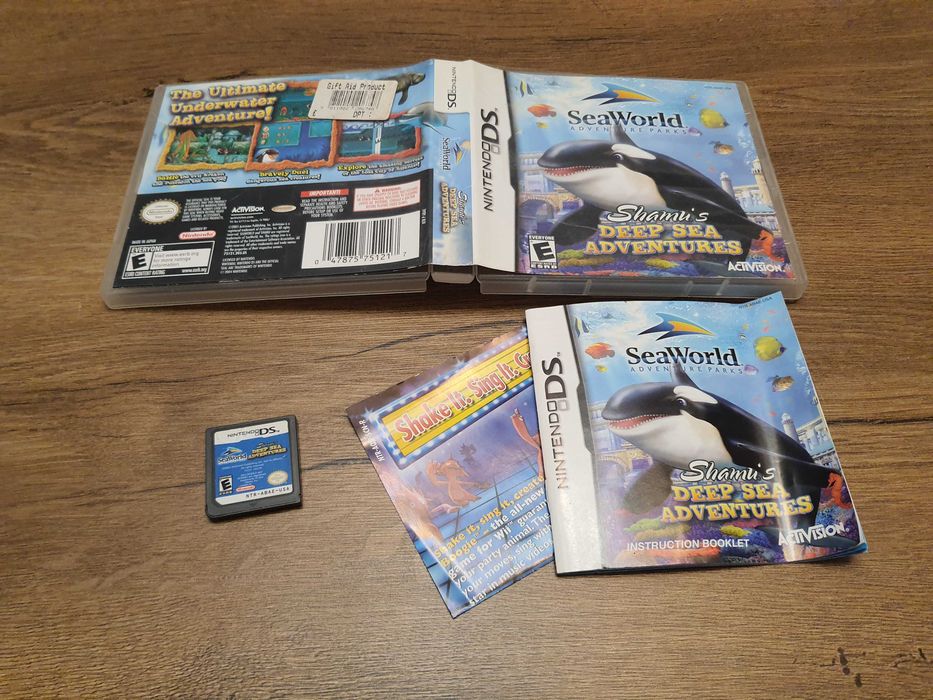 SeaWorld Deep Sea Adventures Nintendo DS Angielska
