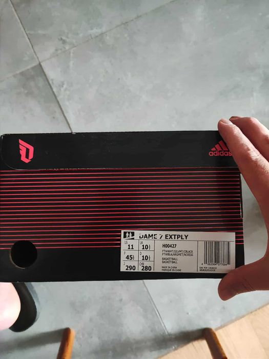 Buty do koszykówki Adidas Dame 7 x Reebok 45 1/3