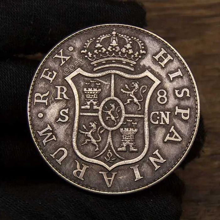 Испанская монета 1803