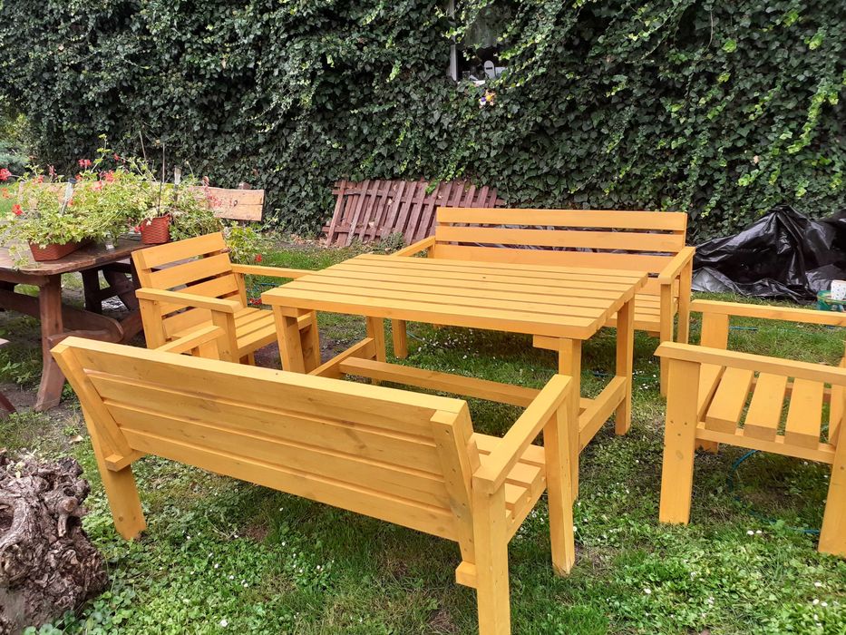 Zestaw mebli ogrodowych 160 cm  8 osobowy