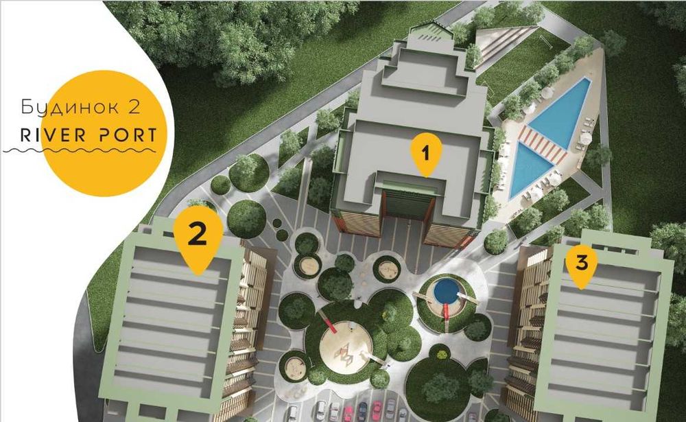 Комерційні приміщення в ЖК “River Port”, Ірпінь