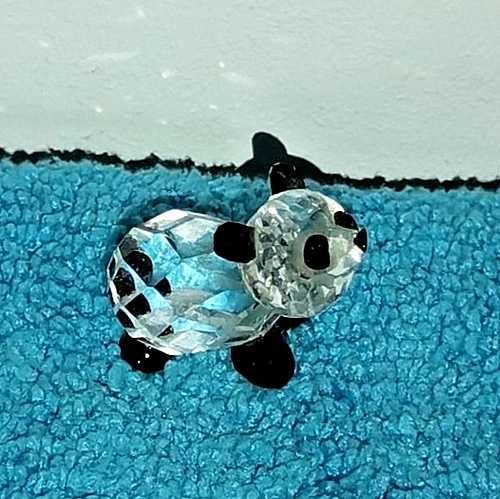 Miniatura Urso Panda com Cristais Swarovski - Sem Caixa