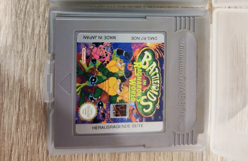 Battletoads in ragnarok's world game Boy