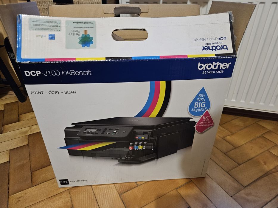 Brother DCP-J100 InkBenefit urządzenie wielofunkcyjne drukarka kopiarka skaner