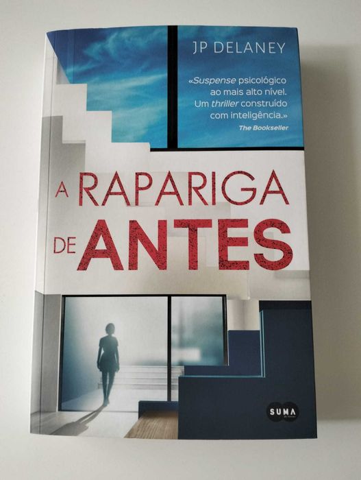 Livro "A Rapariga de Antes" - JP Delaney