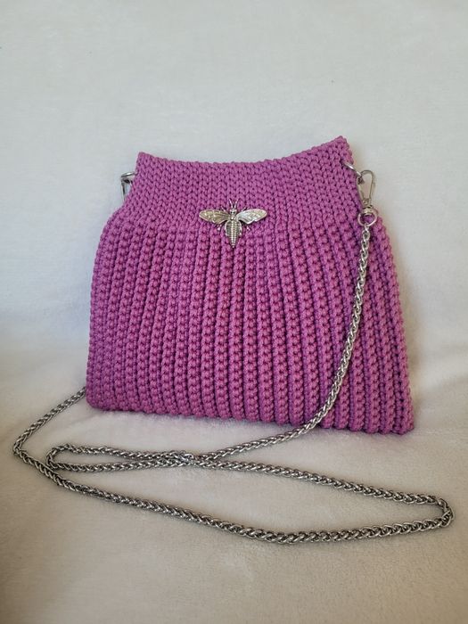 Torebka handmade ze sznurka
