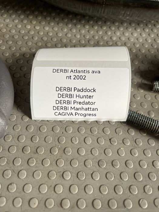 Wydech laser sportowy dyfuzor derbi hunter atlantis predator manhattan