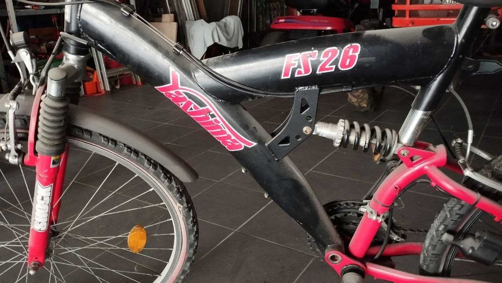 Bicicleta yashima suspensão total R26