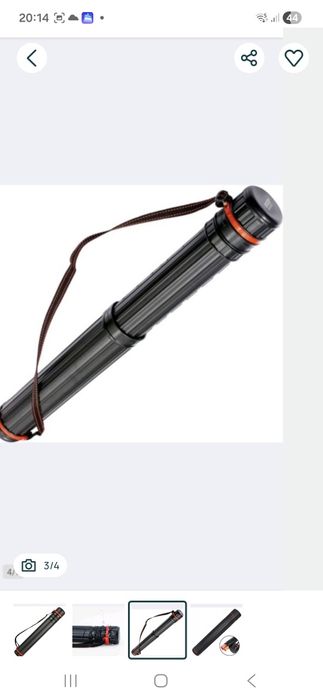 Regulowana tuba kreslarska A1,A2