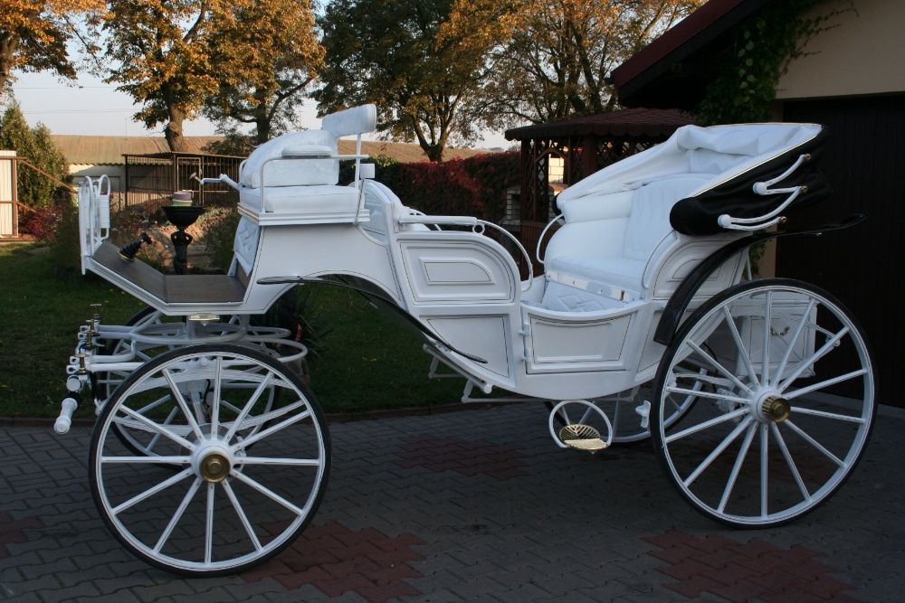 Powóz konny bryczka kutschen Vis a Vis 1 buda