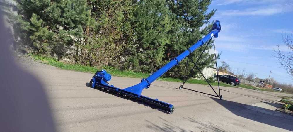 Шнек 159 мм*6 м, б/дв,  шнековий навантажувач , погрузчик зерна, сої